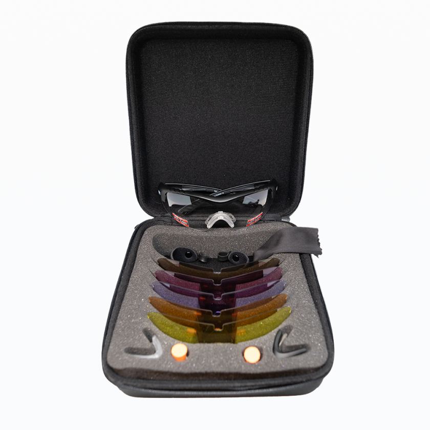 SSP METHOW Clay Shooting Glasses | 6 HD Lens Kit