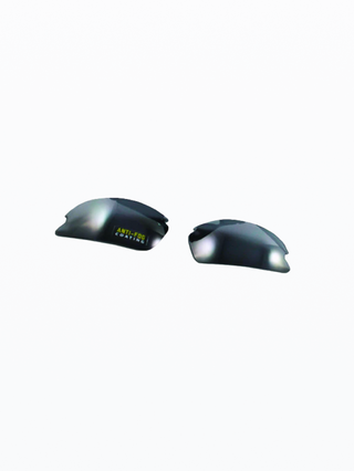 A separate pair of smoked replacement lenses