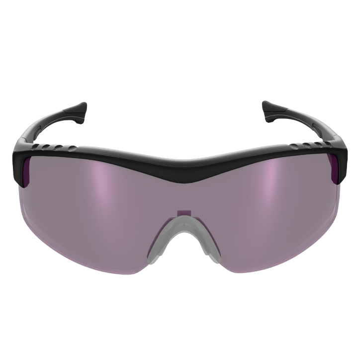 Dark Purple Methow lens in a black frame. Lens appearance; screen colors may vary.