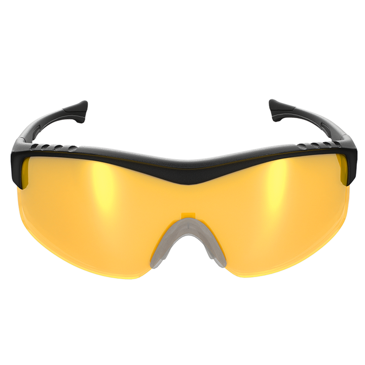 Tangerine Orange Methow lens in a black frame. Lens appearance; screen colors may vary.