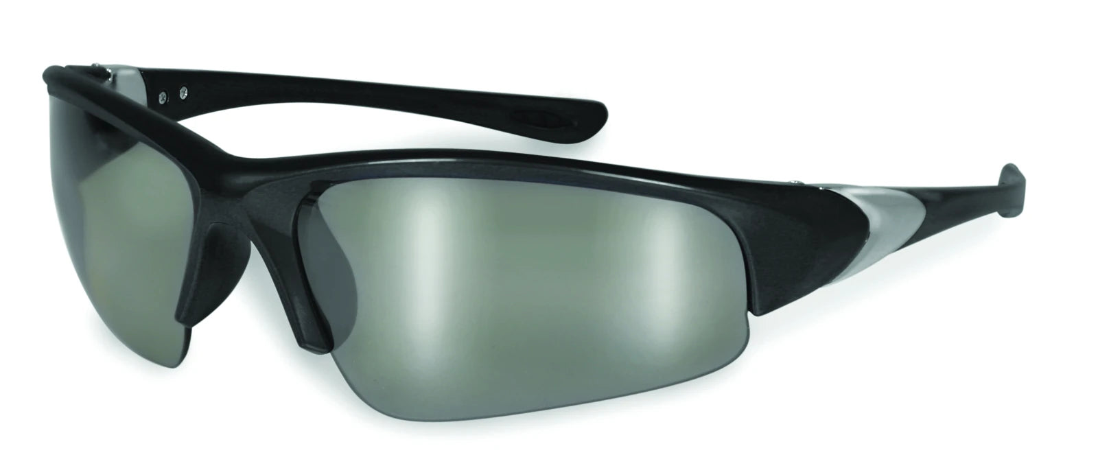 Entiat Bifocal Safety Glasses — Black, Mirrored